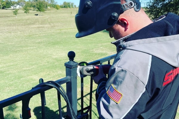 Welding A Fence