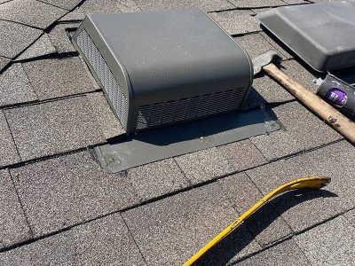 After Roof Vent Installation